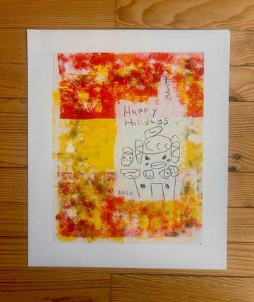 Adam Handler (1986) - Happy Holidays ( Red x Yellow )