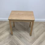 schilte houten schooltafel (hxbxd) 58x60x42 cm, beuken