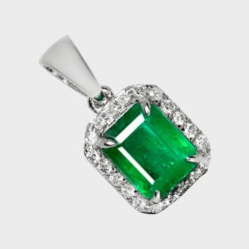 Sans prix de réserve - Pendentif - 14 carats IGI 1,18 ct