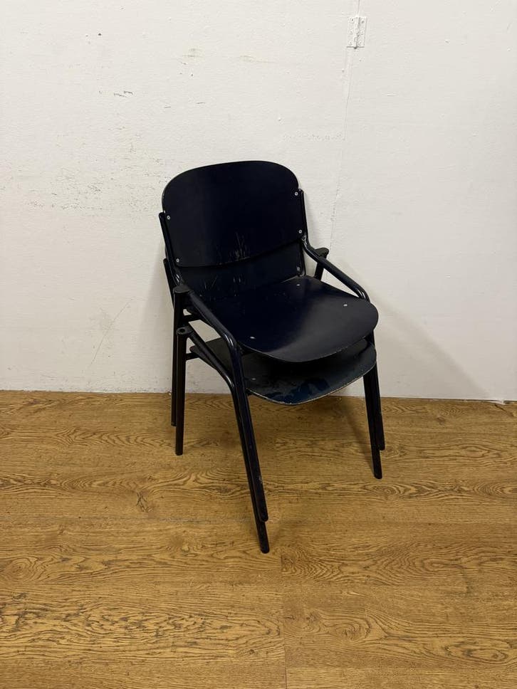 Gebruikte Schoolstoel z/a - S4137, Huis en Inrichting, Stoelen, Ophalen