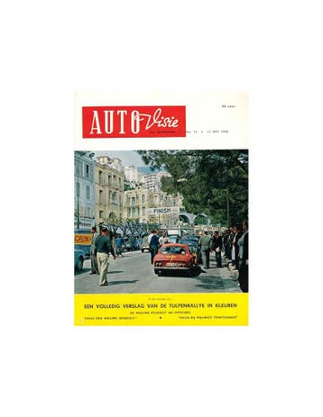 1960 AUTOVISIE MAGAZINE 10 NEDERLANDS, Ophalen of Verzenden