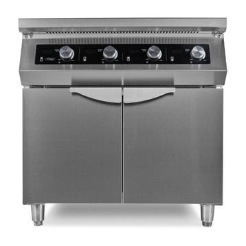 Cuiseur à induction 700 – 4 brûleurs – 17000W – avec support, Verzenden, Cuisinière, Friteuse et Grils