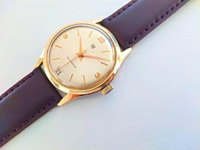 Lip - France cal. R23 mens gold plated - Zonder minimumprijs, Bijoux, Sacs & Beauté, Montres | Hommes