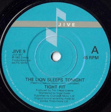 Tight Fit - The Lion Sleeps Tonight, Verzenden, Gebruikt