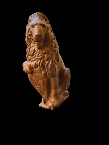 sculptuur, Arredo Leone Marzocco - 35 cm - Gegoten steen