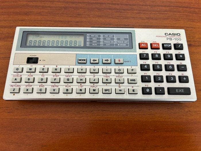 Casio PB-100 Personal Computer Made in Japan - Computer -, Consoles de jeu & Jeux vidéo, Consoles de jeu | Accessoires Autre