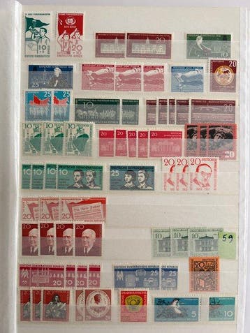 DDR + Polen - Uitgebreide selectie, Postzegels en Munten, Gestempeld