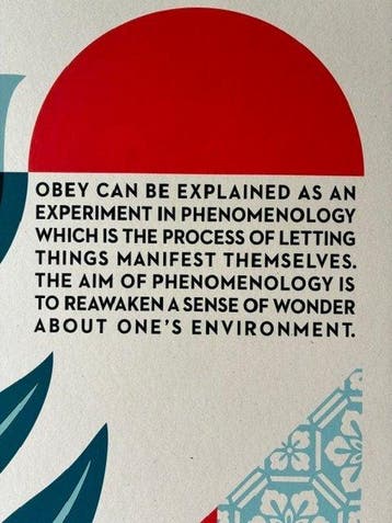 Shepard Fairey (OBEY) (1970) - Experiment