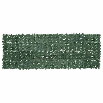 vidaXL Balkonscherm met donkergroene bladeren 300x100 cm, Tuin en Terras, Verzenden, Nieuw