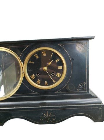 Pendule - Marmer, Messing - 1850-1900 - Japy Frères Napoléon