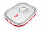 Couvercle gastronorm - 1/2 GN - acier inoxydable - joint, Verzenden, Transport et Stockage