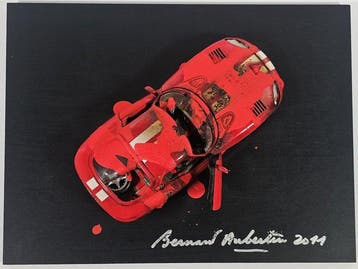 Bernard Aubertin (1934-2015) - Voiture Brùlée