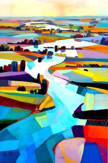 Jowita Skalska - River of Light XXL