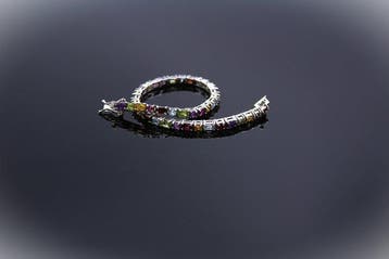 Zonder minimumprijs - Armband Zilver, 925 verguld 14 karaat., Nieuw