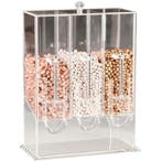Ontbijtgranendispenser | Kunststof | 3x 1.5L |, Verzenden, Nieuw in verpakking