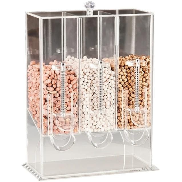 Ontbijtgranendispenser | Kunststof | 3x 1.5L |, Zakelijke goederen, Horeca | Keukenapparatuur, Nieuw in verpakking, Verzenden
