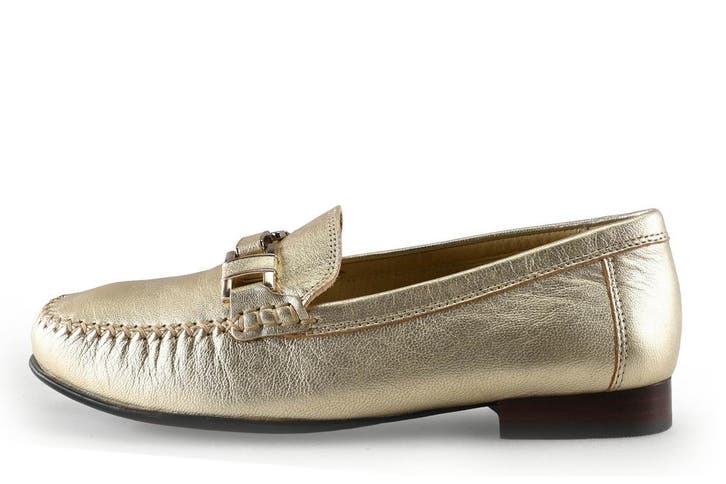 Sioux Instappers in maat 38½ Geel, Kleding | Dames, Schoenen, Geel, Zo goed als nieuw, Instappers, Verzenden