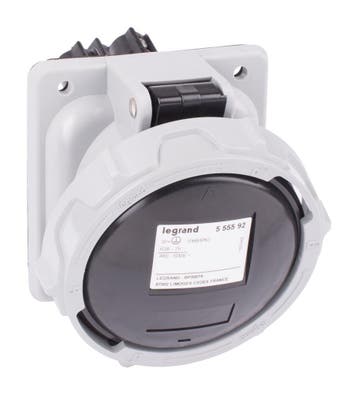 Prise encastrable Legrand 500V 63A 3P+A IP67 P17 Tempra -, Verzenden