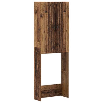 vidaXL Toiletkast EDE Oud hout 66 x 25,5 x 190 cm Bewerkt, Verzenden, Nieuw