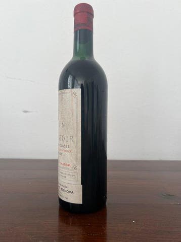 1956 Chateau Latour - Pauillac 1er Grand Cru Classé - 1, Verzamelen, Wijnen, Nieuw