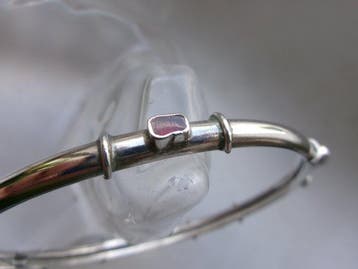 Zilver, emaille - Armband - Art Deco