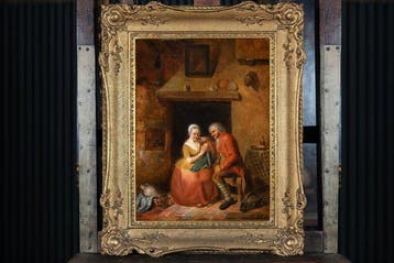 Jacob Akkersdyk (1815-1862), Toegeschreven aan - Interieur