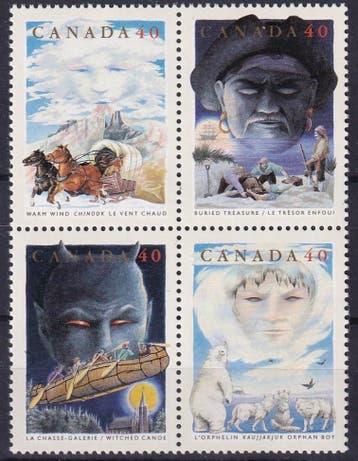 Canada - 1991 - Folklore - Postfris, Verzenden