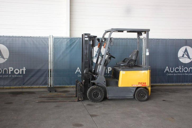 Veiling: Heftruck TCM FB20-8 Elektrisch 2000kg 4.35m 2013, Zakelijke goederen, Machines en Bouw | Heftrucks en Intern transport