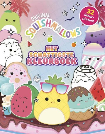 Het officiële Squishmallows kleurboek (Goed), Verzenden