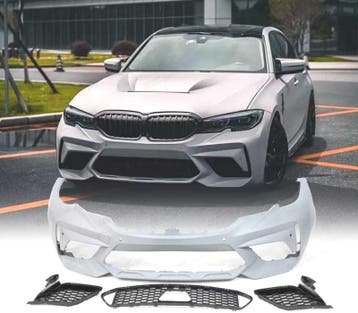 PARE-CHOCS AVANT BMW G20 G21 19-22 LOOK M2C COMPETITION, Verzenden