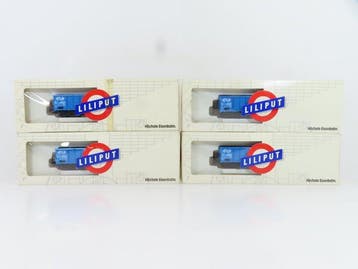 Liliput H0 - 244 45 - Ensemble de wagons de marchandises, Hobby & Loisirs créatifs