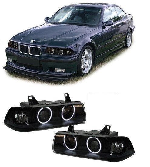 Angel Eyes Koplampen BMW E36 CCFL Coupe en Cabrio B2540, Auto-onderdelen, Verlichting, Nieuw, BMW