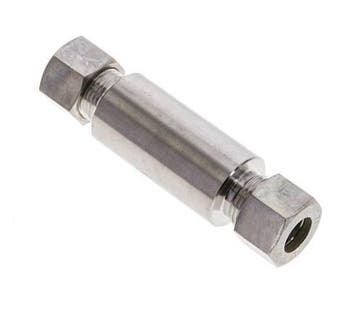 Raccord à compression à souder droit en acier inoxydable 12L, Verzenden