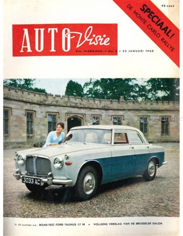 1960 AUTOVISIE MAGAZINE 02 NEDERLANDS, Nieuw