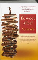 Ik weet alles ! 9789022991206 A.J. Jacobs, Livres, Verzenden, A.J. Jacobs