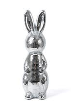 Paashaas Discobal 38 cm Spiegeltjes Groot Beeld Pasen Disco, Ophalen of Verzenden