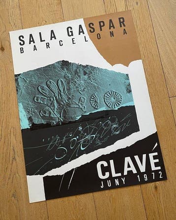 Clavé - Antoni Clavé – Sala Gaspar Barcelona – 1972 - Jaren