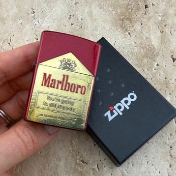 Zippo - Marlboro Black Humor - Zonder minimumprijs -, Nieuw