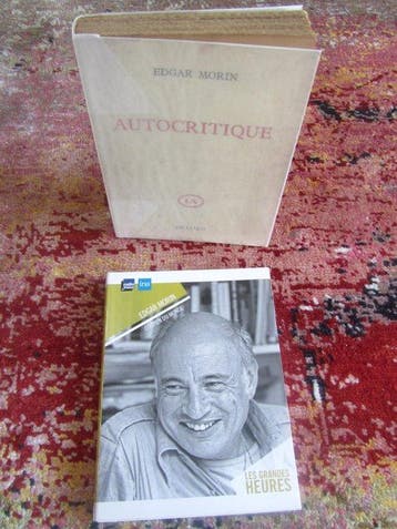 Signé ; Edgar Morin (1921-2026) - Autocritique. Signé - 1959