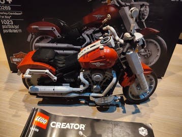 Lego Set - 10269 - Creator Expert - Harley-Davidson Fat Boy, Nieuw