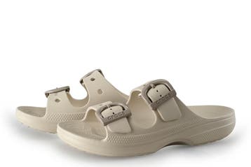 Crocs Sandalen in maat 41 Beige, Kleding | Dames, Schoenen, Verzenden, Beige, Sandalen of Muiltjes, Zo goed als nieuw