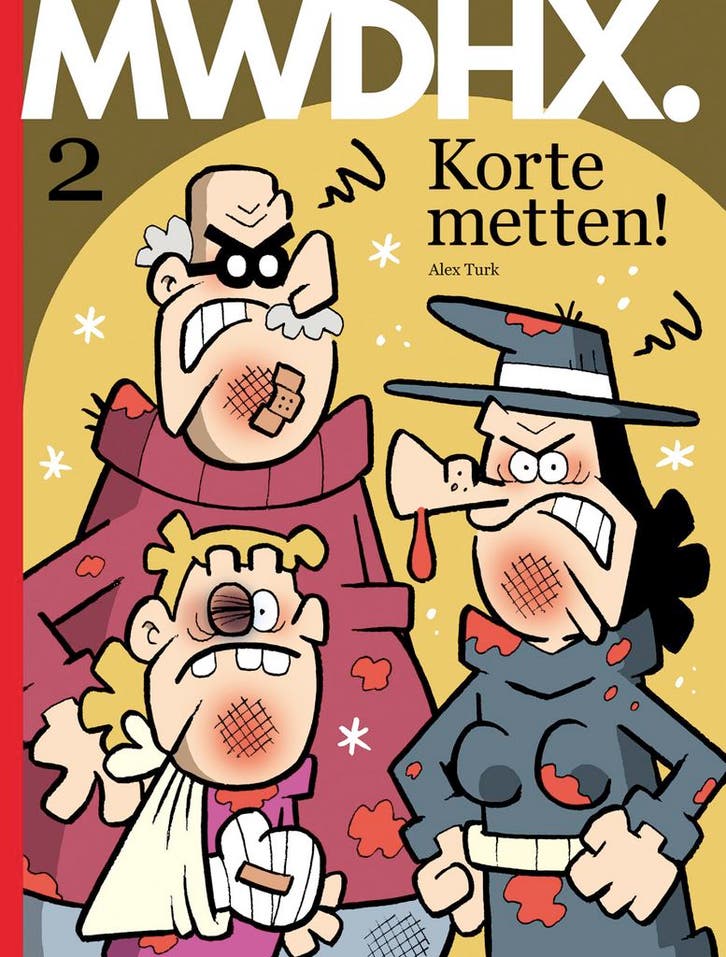 MWDHX 2 Korte Metten 9789078403913 Alex Turk, Boeken, Stripverhalen, Gelezen, Verzenden
