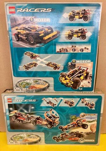 Lego Set - Racers - Street N Mud Racers & Nitro Race Team, Nieuw