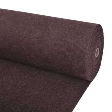 vidaXL Tapijt Bruin 1,2 x 15 m Polyester, Verzenden, Nieuw