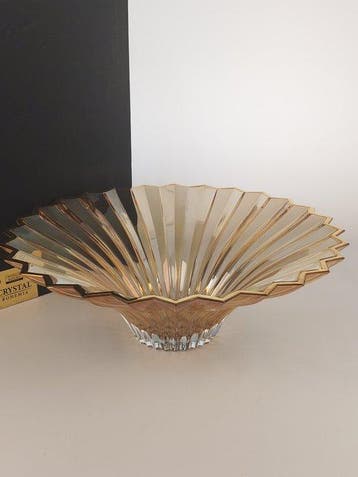 Bohemia Crystal - Centre de table - Or 24 ct - Centre