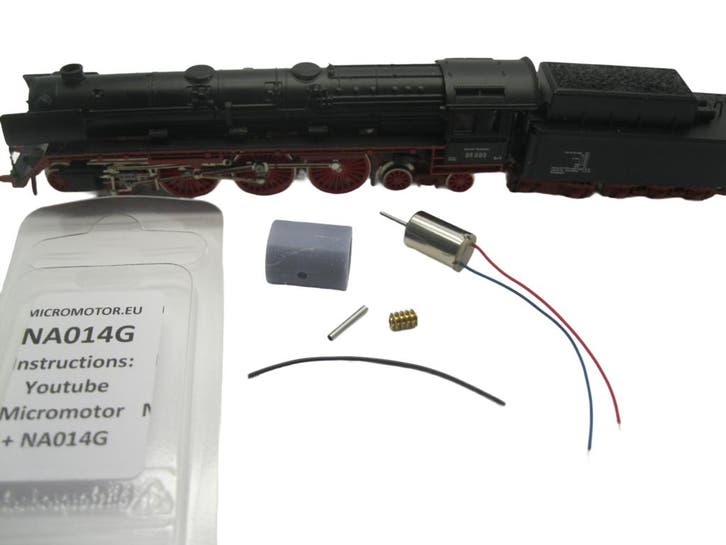 micromotor NA014G motor ombouwset voor Arnold BR 05, Hobby & Loisirs créatifs, Trains miniatures | Échelle N, Envoi