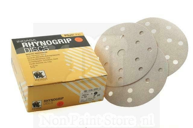 Indasa Rhynogrip PLUS Line klittenband discs schuurschijven, Bricolage & Construction, Peinture, Vernis & Laque, Envoi