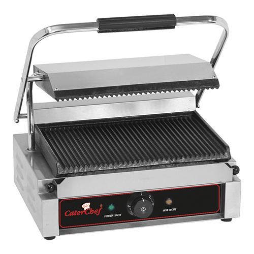 Contactgrill Solo-Grande (gegroefd/gegroefd) | 2.2kW | met, Articles professionnels, Horeca | Équipement de cuisine, Envoi