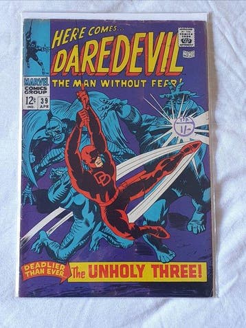 Daredevil - #39-81-88-91-93-98-117 - 7 Comic - Eerste druk -, Livres, BD | Comics