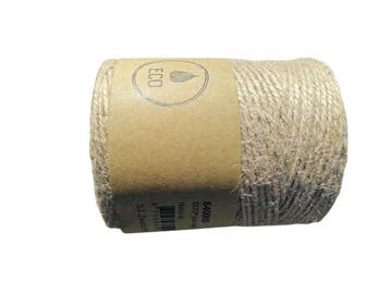 Jute touw Sizo Jute Rope Natural Ø 3mm ±250gr ±160m, Hobby & Loisirs créatifs